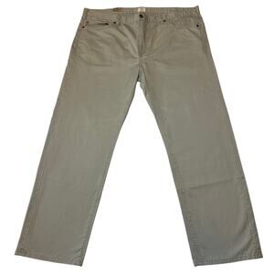 Dockers Mens Classic Straight Fit Jeans Size 42x30 Khaki 5 Pocket